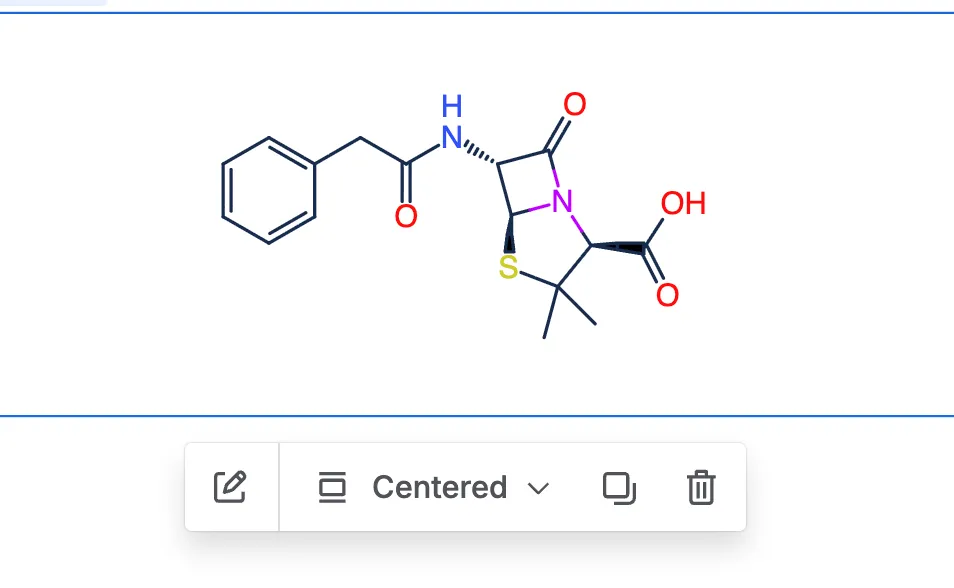 Clicking a structure in Confluence to reopen the editor