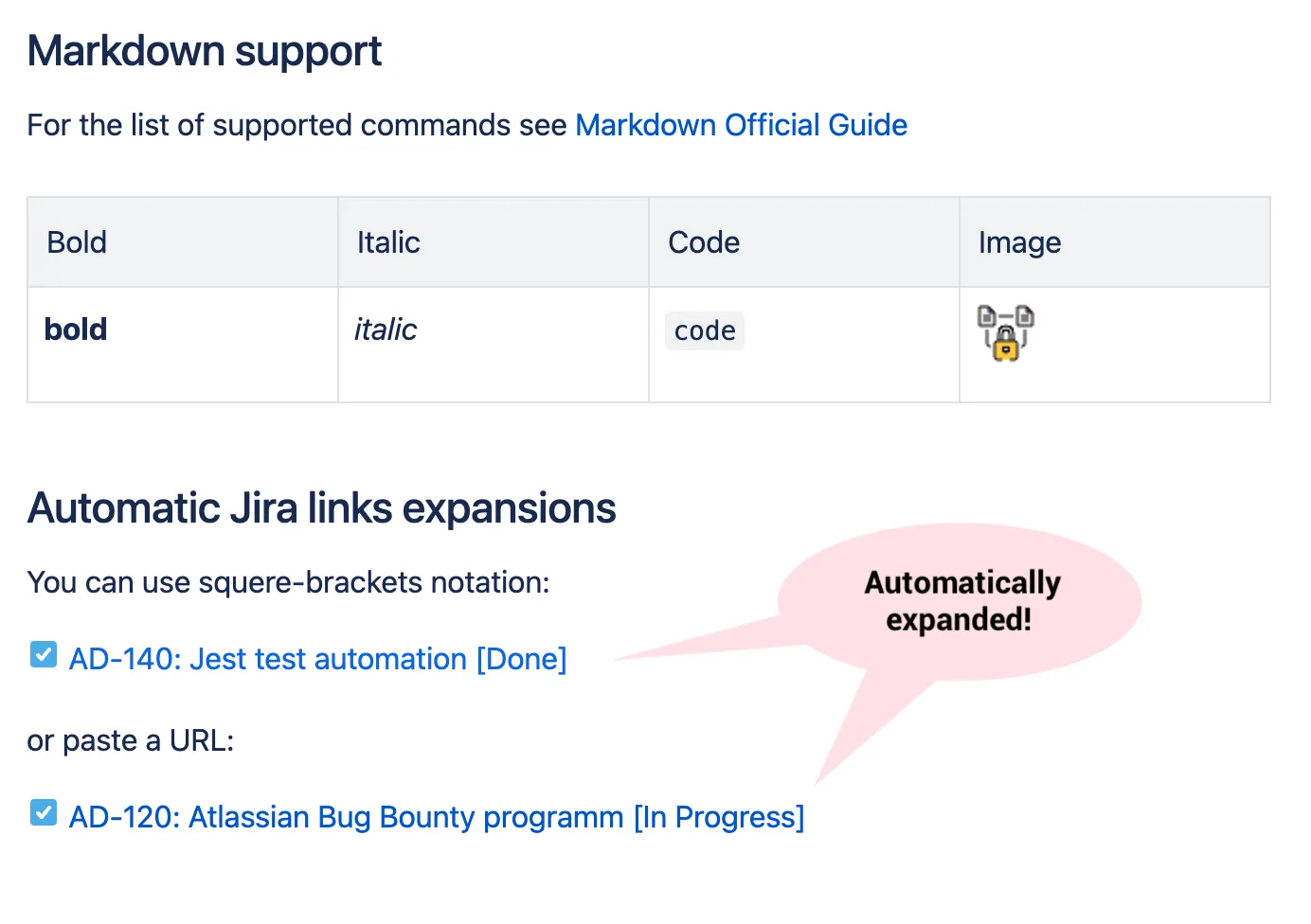 Generated Confluence page example